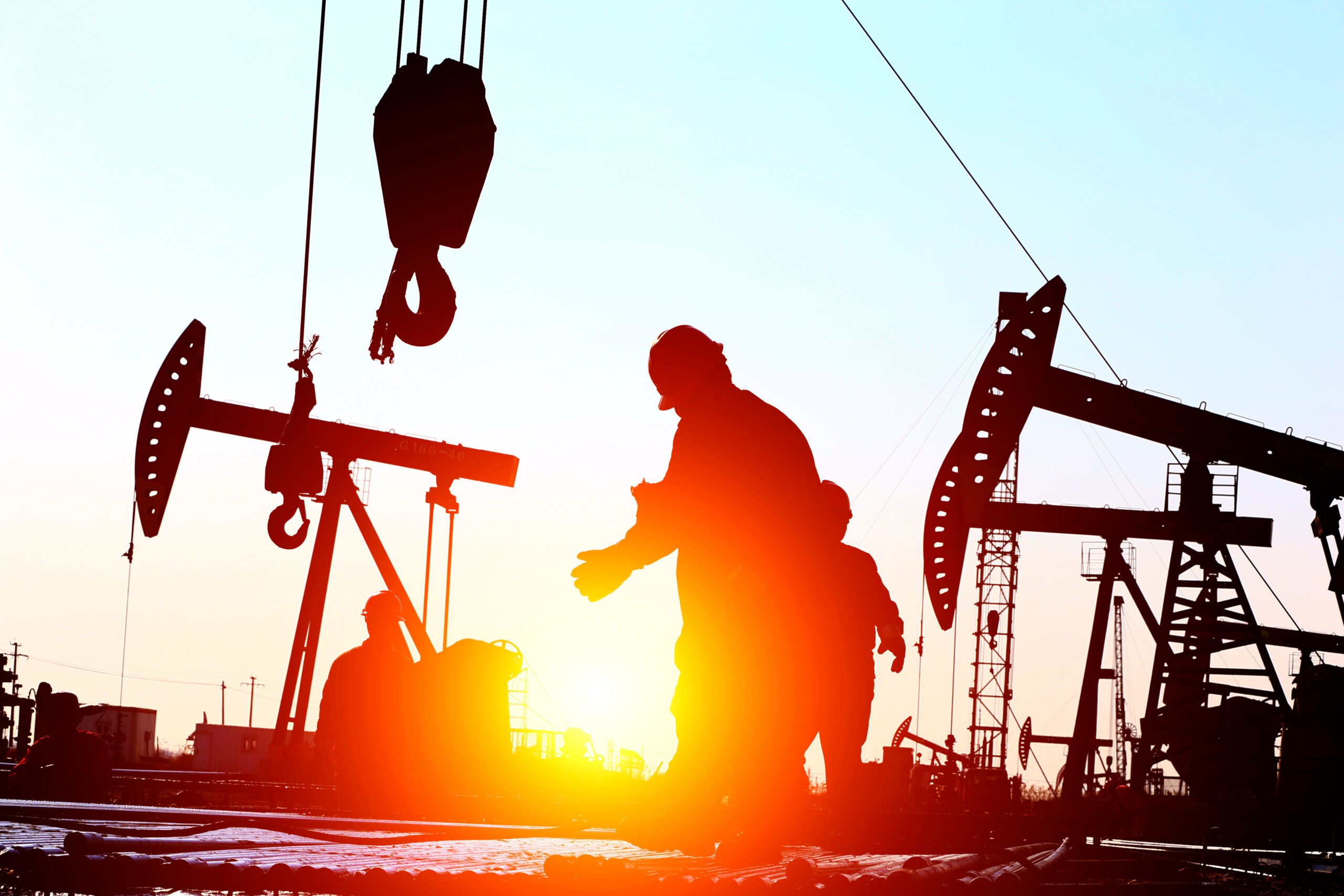 oil workers