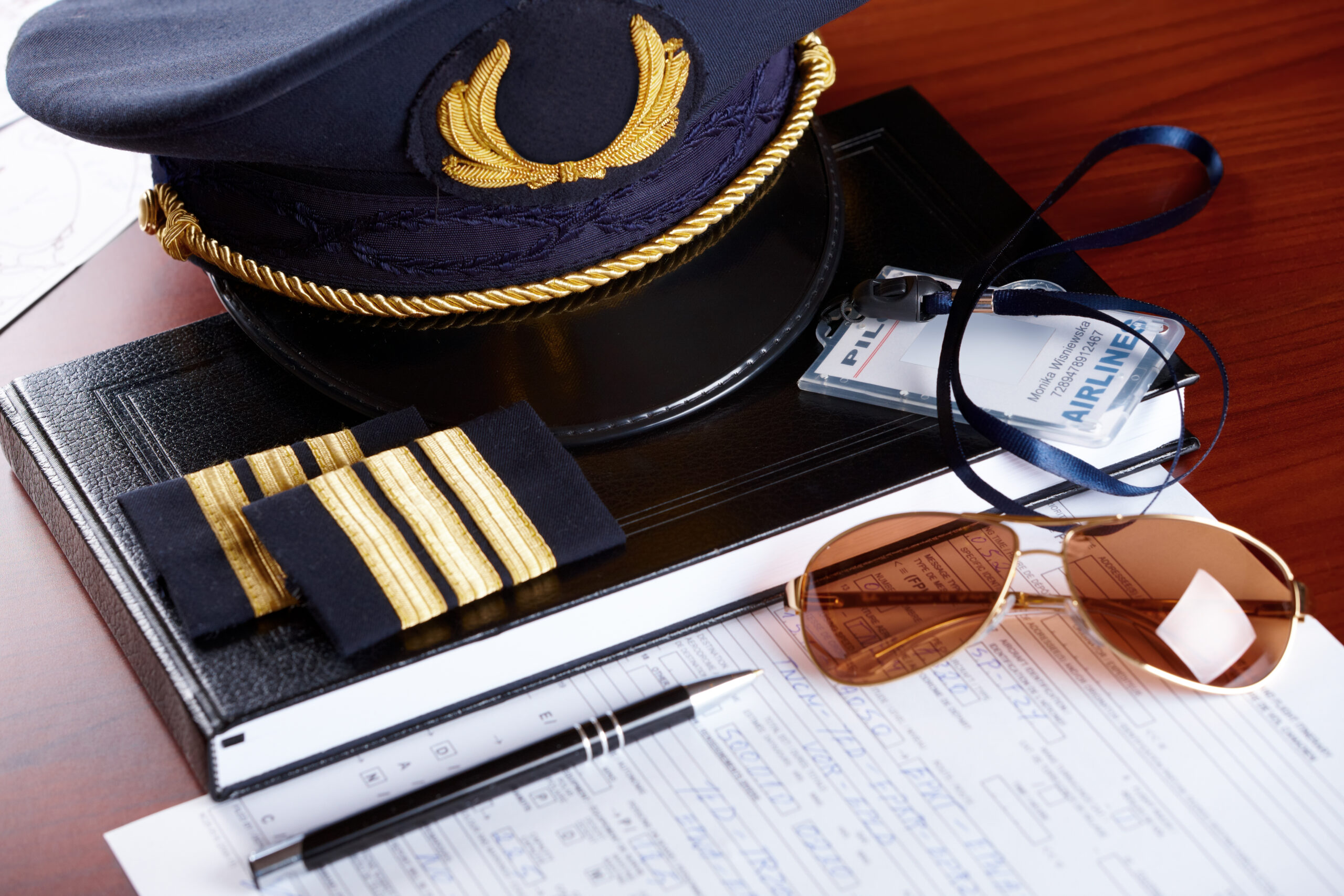 Professional airline pilot